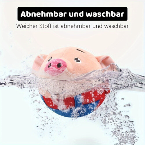 Hoppende gris kosedyr for hunder USB oppladbar 1