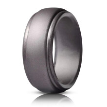 Alliance en silicone pour hommes et femmes, tailles 7 Ă 14, largeur 8 mm