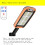 LED Security Flood Light IP65 Outdoor Motion Sensor 1 Pack 7