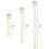 Extensor de collar de plata de ley chapado en oro de 14k (cadena 3) 4