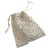 Lace-trimmed mesh drawstring pouch for makeup and jewelry 1