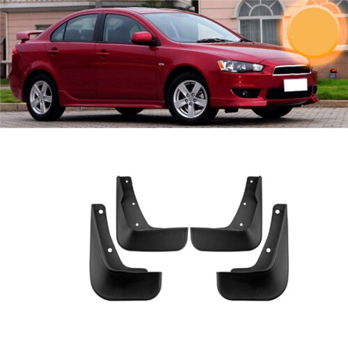 Car  Mud Flaps Mud Guard Flap  Flaps Accessories for  Lancer Sport 2010-2016 2