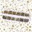 Fladbagside Rhinsten Metallisk Guld 2000 stk 1,5-6 mm 4