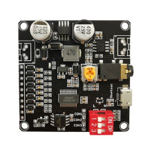 DY-HV8F 12V/24V Trigger Serial Port Control 10W/20W Voice Playback Module with 8MB Flash Storage MP3Player for ,B