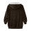 Dam vinterjacka i fleece, brun, 5XL 3