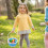 Easter Mini Basket Blue Plastic Woven Basket 3