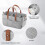 Diaper Bag Organizer Felt Adjustable Layout 1 Pack 7