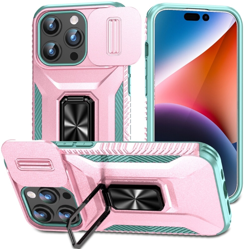 Iphone 15 Pro Max Slim Shockproof Hybrid Case With Slide 9418476951077