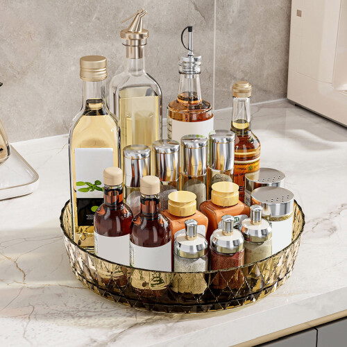 8 inch Lazy Susan Turntable for Kitchen Spice Rack