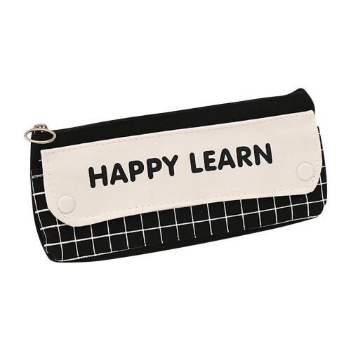 Avtoify Canvas Pencil Case Large Capacity Simple Design 1