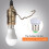 E27 Ceiling Lamp Holder Bronze Retro Pendant Base with 4