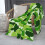 Manta de flanela camuflada verde, 76 x 102 cm (30 x 40 polegadas) 2