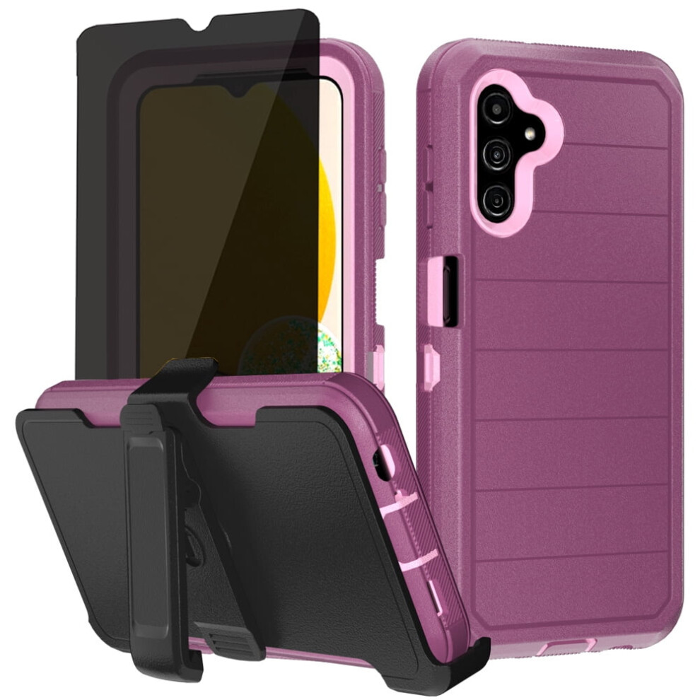 Samsung Galaxy A13 5G Case With Belt Clip And Privacy 9130661266314