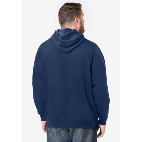 Fleece-hettegenser til herre i king size 1