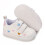 Babysneakers Andningsbara Mesh Första Gåskor Vita Storlek 2