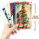 Retro-Weihnachtskarten- und Wanddeko-Set (50 Stück) 8