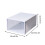 Women's Transparent Shoe Box Folding Thickened Drawer 8