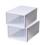 Foldable Ventilated Shoe Storage Box Stackable 12-Pack 4