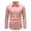 Solid Lapel Button Blouse Long Sleeve Business 1