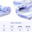 Surmatelas en mousse à mémoire de forme EDX King 5 cm 6