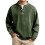 Men's long sleeve denim t-shirt crewneck pullover 1