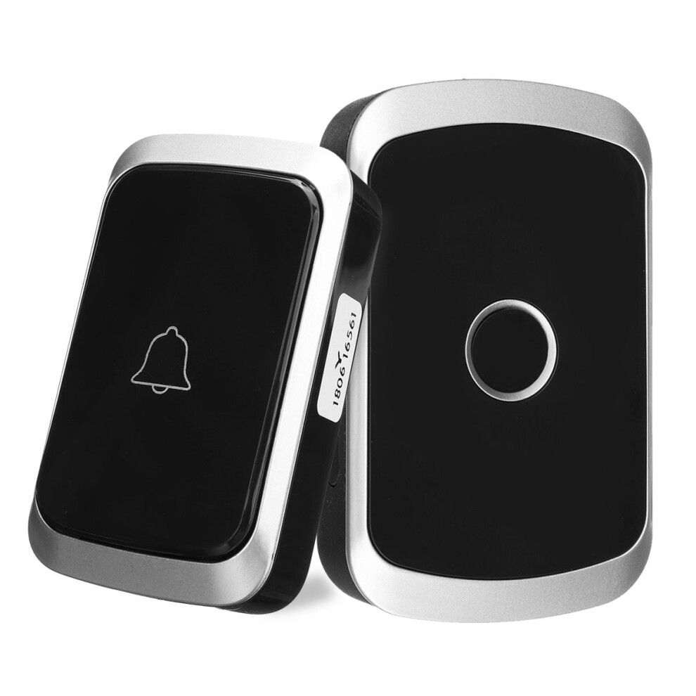 Wireless Doorbell With Led Display And 36 Ringtones 9170372479580