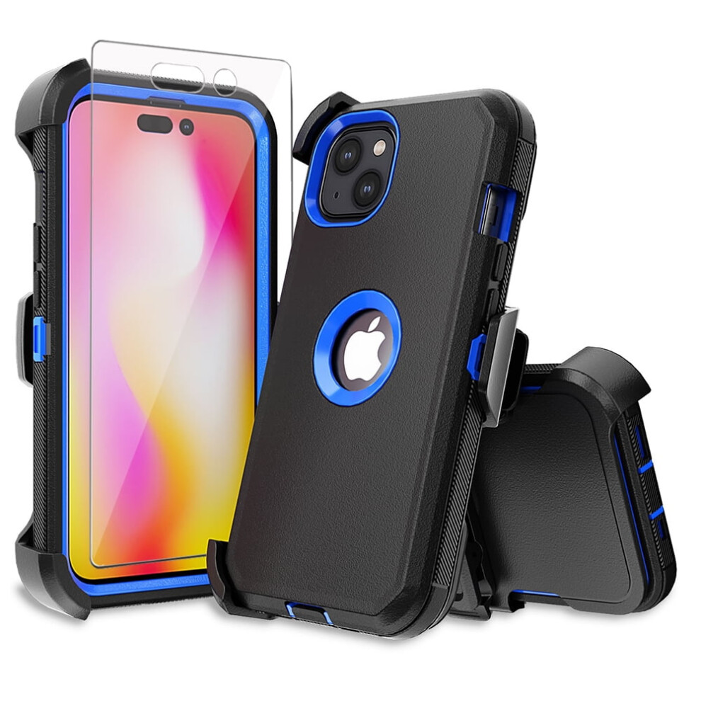Iphone 14 Plus Case With Belt Clip And Screen Protector 9170372478538