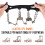 Lixada ice grips for shoes 32 spikes 5