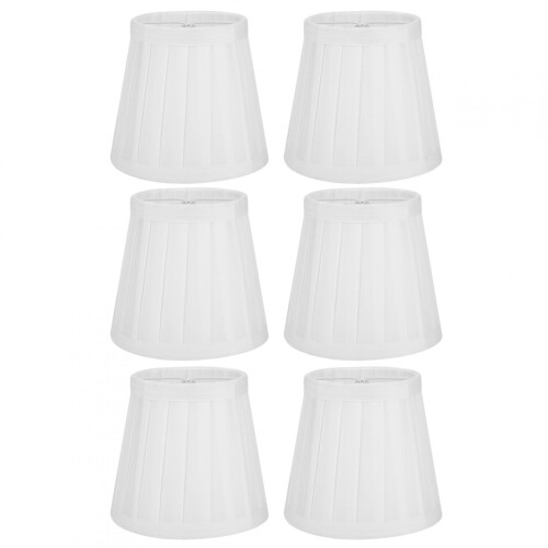 VIFERR6Pcs Λαμπτήρας Σκίασης Φωτός Σύγχρονο Υφασμάτινο Λαμπτήρα Επιτραπέζιου 2