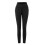 Leggings femininas de cintura alta e cor sólida com bolsos. 4