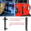 Tailgate Hinge Flagpole Holder Antenna Bracket Tailgate 2-in-1 Flagpole Bracket for  JK JL BJ40 Universal 3