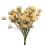 Bouquet di rose artificiali con foglie, 6 teste 2
