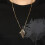 Men's Retro Wolf Head Pendant Necklace 1 piece 4