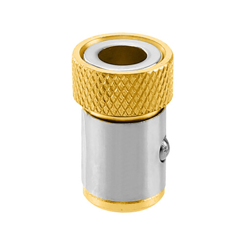 Universal Magnetizer Ring for 0.25 Inch Screw Bits S2 Steel 1