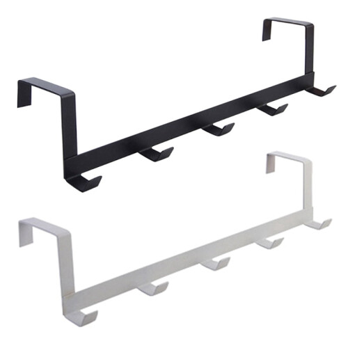 2-Pack 5-Hook Συνδεδεμένο Κούμπωμα Πόρτας για Είδη Σπιτιού Σιδερένιο Κούμπωμα Τέχνης 2