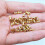 1040pcs M2 M2.5 M3 Metric Female Thread Knurled Brass Threaded Insert Embedded Nuts Assortment Kit 4