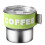 WZXPWT isolerad kaffekopp i rostfritt stål 14oz 2
