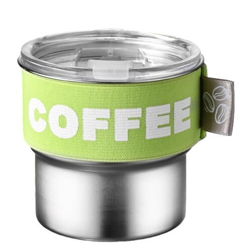 WZXPWT isolerad kaffekopp i rostfritt stål 14oz 1