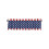 Independence Day Kitchen Curtains Valance Red Blue White 2