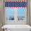 Independence Day Kitchen Curtains Valance Red Blue White 6