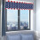 Independence Day Kitchen Curtains Valance Red Blue White 7