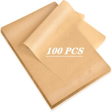 Parchment Paper Baking Sheets Non-Stick 100 Pack 9" x 13"