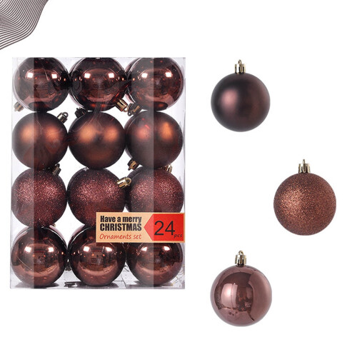 Kerstbalornamenten 4 cm Kerstboomversiering