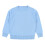 Babytrui, effen gebreide pullover, lichtblauw, maat 8 2