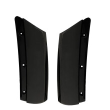 1Pair Rear Windshield D Pillar Molding Exterior Trims Cover for Explorer 2016-2019 FB5Z-78290A61-AA FB5Z78290A60AA