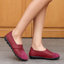 Dameloafers, uformelle, slip-on-komfortflats, størrelse 39