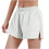 Høylivede sportsshorts med lommer til dame 1
