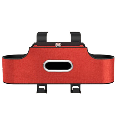Car Universal Cup Holder Storage Box Multifunctional  Back High-Capacity Storage Rack Car Interior Accessories Red 1