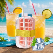 Fľaša na ľad LangPing Ice Cube 17/27 oz 2 v 1 bezdotykový ľad