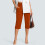 Bermudashorts til kvinder, orange, 2XL 3